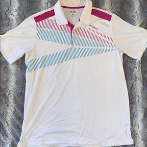 Adidas Men’s Adizero golf polo White size L